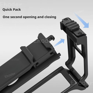 Dành Cho DJI Osmo Action 6 Nhựa Tay Cầm Camera Tay Cầm Dành Cho DJIOsmo Action6 Có Nút Shutter Phụ Kiện Di Động