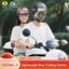 QMP Unisex Nhẹ Phía Sau Có Thể Nhận Xe Điện Mũ Bảo Hiểm Mũ Bảo Hiểm Nửa Chống Tia Cực Tím Mũ Bảo Hiểm Ống Kính Đôi