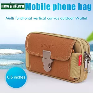 DELMER Túi Fanny Oxford Pocke Túi Đựng Du Lịch Thể Thao Ngoài Trời Túi Thắt Lưng Kinh Doanh
