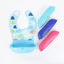 Đồ dùng cho trẻ mẫu giáo Nhẹ Mềm lớn Bắt vụn Yếm silicon mềm cho trẻ mới biết đi Bắt thức ăn cho bé ăn YQKD