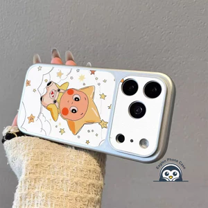 Ốp Điện Thoại Lấp Lánh Ngôi Sao Dễ Thương Cho Vivo T5X T4X T4R T4 Ultra T3X T3 T2X Lite T2 T1 Pro Snapdragon680 S50 S30 Pro Mini 5G 4G Vỏ Da PU Hoạt Hình Đám Mây Mềm Mặt Sau