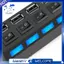 4 cổng USB Hub Splitter USB 2.0 Hub LED với 4 công tắc BẬT / TẮT cho máy tính bảng Máy tính xách tay Máy tính xách tay