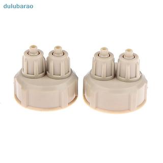 [DUL] 2 Bộ nắp chai đo van hệ thống CO2 cho bể cá Máy khuếch tán thực vật sống AO