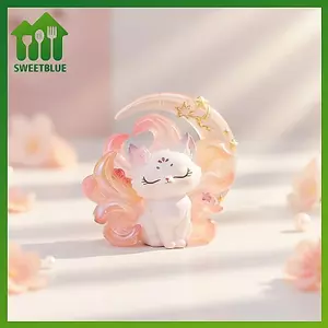 SWEET Chín Đuôi Cổ Tích Động Vật Sưu Tập Bí Ẩn Mù Hộp Bàn Dễ Thương Đồ Chơi Hình Quà Tặng Sáng Tạo Cho Trẻ Em Trang Trí Phòng n