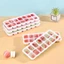 Khuôn Làm Đá Silicon Hộ Gia Đình Tự Chế Khay Đá Kem Tủ Lạnh Frozen Ice Cube Ice Box Ice Cube Dụng Cụ Tiện Dụng Cấp Thực Phẩm