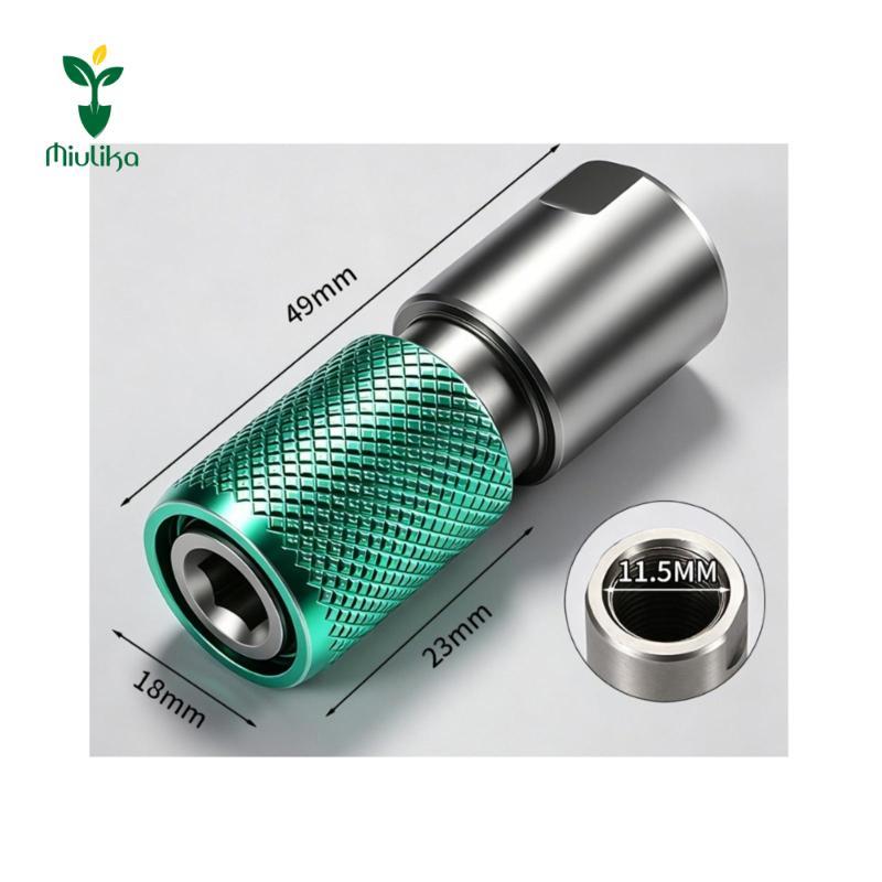 Miulika Thép Carbon Khoan Chuck Adapter Đa Năng Hex Ổ Cắm Bit Công Cụ Để Chuyển Đổi Và Buộc Khoan