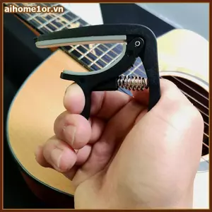 AIHOM Guitar Capo Đa Năng ABS Kim Loại Qui Phát Hành Kẹp Cho Acoustic Cổ Điển Đàn Guitar Điện Đáng Tin Cậy Giữ Capo Cho Hiệu Suất Và Thực Hành,