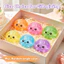 5,5cm Mô Phỏng Dim Sum Squishy Bộ Nhiều Màu Lựa Chọn Kết Cấu Maltose Với Hộp Hấp Đồ Trang Trí Phục Hồi Chậm