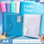 Thư mục tập tin BEABOUT A4, Thư mục dữ liệu dung lượng lớn chống bụi, Thư mục kết dính 3 lỗ PP chống nước Văn phòng