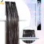 < YEI > Phần mở rộng tóc tổng hợp đầy màu sắc 2 chiếc Lông vũ liền mạch bằng Laser cho chương trình thời trang mới