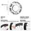 < WHPHous-t > Bộ công cụ sửa chữa xe đạp bằng thép Carbon bền bỉ Bộ dụng cụ cắt xích phanh phía dưới Bộ bảo trì kéo quay Đẹp