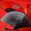 Luckyew Vintage Phong Cách Trung Hoa Quạt Gấp Tre Tay Quạt Gỗ Shank Cổ Điển Vũ Quạt Với sel Elegent Nữ Quạt Trang Trí Nhà TQ
