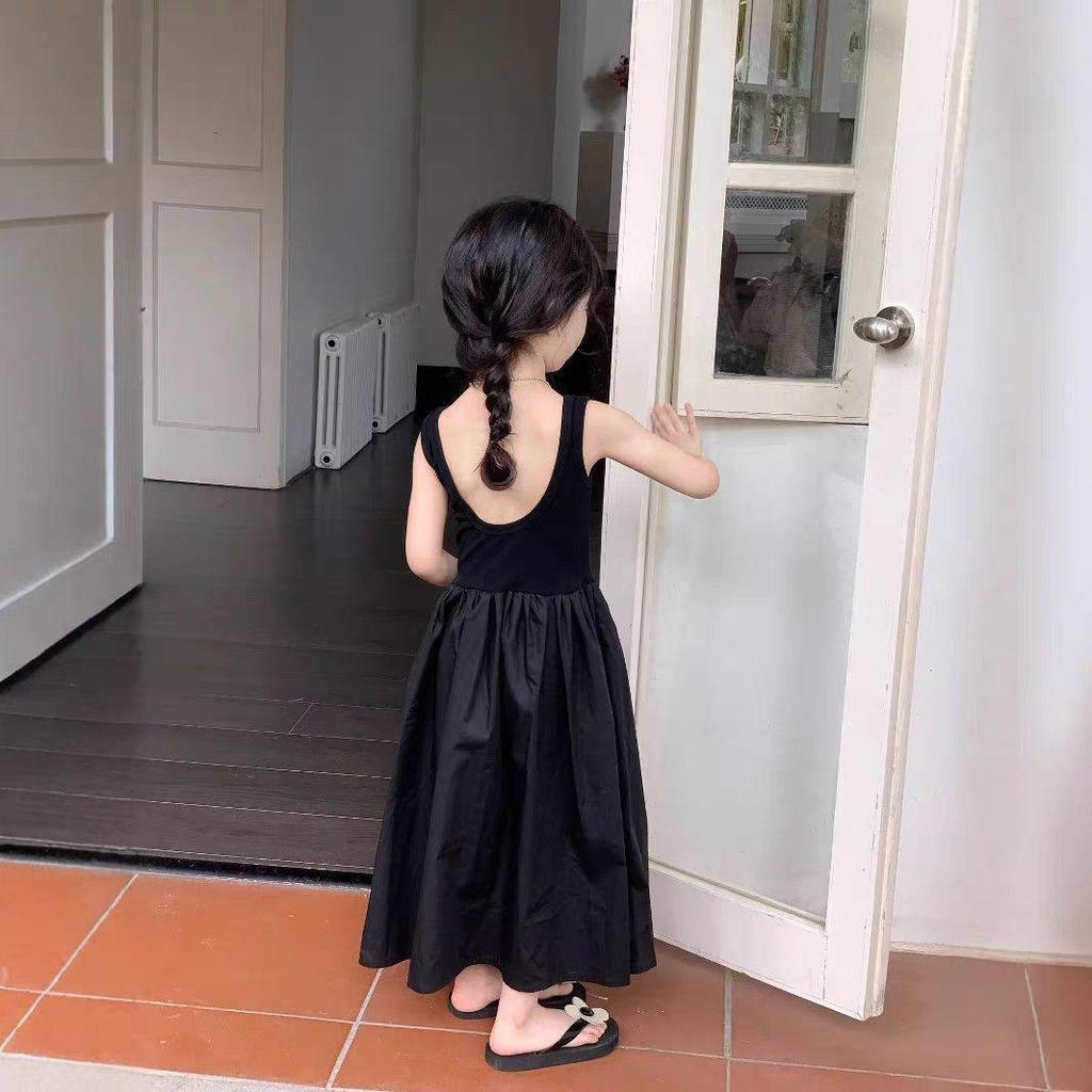 [Seckill trong thời gian có hạn] Váy đeo chéo phiên bản Hàn Quốc mùa hè cho bé gái Phong cách mỏng