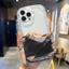Ốp lưng tương thích cho iPhone 17 Air 16 15 14 13 12 11 Pro X XR XS Max SE 2020 6 7 8 Plus Kem gợn sóng viền cong Motif Snow Mountain NYK330