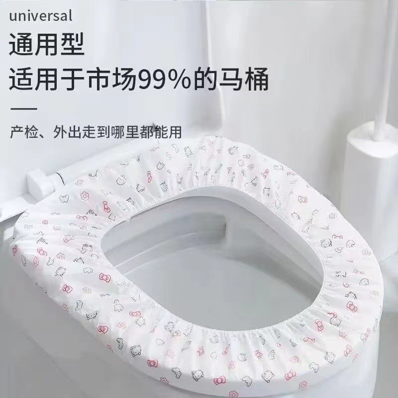 Thảm vệ sinh hai lớp dày dùng một lần Vải không dệt Du lịch tại nhà Vệ sinh ngoài trời