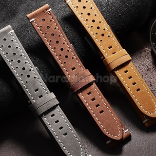 18 / 20 / 22 / 24mm Phát Hành Nhanh Da Thật Chính Hãng Dây Đeo Đồng Hồ Da Bò Vintage Dây Đeo Đồng Hồ Nam Nữ Kinh Doanh Vòng Tay Vòng Tay
