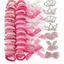 SAIA Girls Hair Bands, Bộ phụ kiện tóc hoa co giãn cao, Không làm tổn thương tóc nơ đầy màu sắc Dây buộc tóc bé gái Trẻ em
