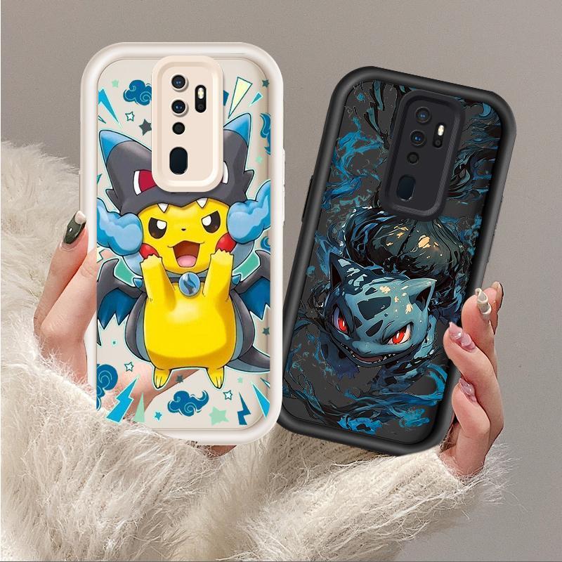 Ốp Lưng Cho OPPO A9 2020 A5 2020 A11 Hoạt Hình Silicon Mềm TPU Pikachu Bulbasaur Pokémon Angel Eye Vỏ Điện Thoại Chống Sốc
