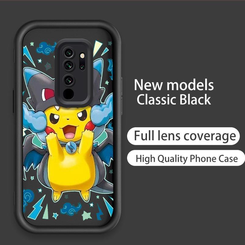 Vỏ Cho Redmi Note 8 Pro Hoạt Hình Silicon Mềm TPU Pikachu Bulbasaur Pokémon Angel Eye Vỏ Điện Thoại Chống Sốc