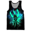 Anime mới Thủy Thủ Mặt Trăng 3D Tank Top Unisex, Bông Tai Kẹp Áo Dạo Phố, Mềm Mại Thoáng Khí Không Tay