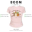 BOOM Áo Baby Tee Nữ Cotton Ôm Body-Áo Thun Ngắn Tay Y2K In Hình PhongCách Mùa Hè, Cổ Tròn Hàng Đầucách hàn quốc phong209