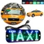 Đèn LED taxi LACYESUK RGB, Điều khiển từ xa Dải đèn linh hoạt đổi màu Đèn taxi, Điện áp 5-6V Đèn LED ô tô rỗng nhiều màu chạy bằng USB Đèn báo ô tô Dải đèn ô tô