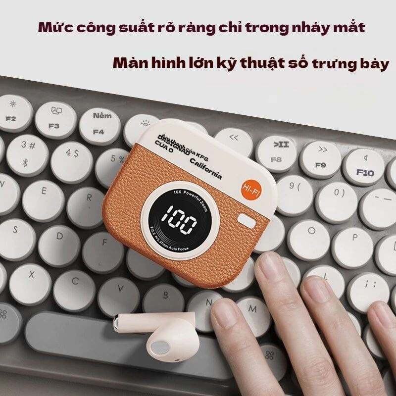 Q86Tai nghe Bluetooth tích hợp micrô, điều khiển cảm ứng, khử tiếng ồn và giảm tiếng ồn thảm.