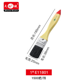 Cọ Sơn Thương Hiệu Tài Năng Bàn Chải Chống Thấm Nước Lông Đen Lợn Bàn Chải Tóc Tay Cầm Bằng Gỗ Bàn Chải Thịt Nướng 9HPG