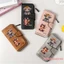 Ví đựng tiền xu bằng da PU dành cho nữ Ví đựng thẻ gấp ba lần in hình bò cao nguyên dễ thương cho cuộc sống hàng ngày