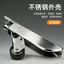 Cửa Gỗ Bánh Xe Nhà Bếp Phòng Tắm Treo Bánh Xe Phần Cứng Di Chuyển Bánh Xe Viền Bánh Xe Dừng Thấp Hơn Di Chuyển Lò Xo Thép Không Gỉ Có Thể Điều Chỉnh 6.12 0N
