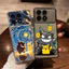 Ốp Điện Thoại Mềm Mỏng "Pikachu Gengar" Cho Poco X8 Pro X7 X6 F8 F7 Turbo 5 Max Turbo 4 Pro / Bảo Vệ Camera Chống Sốc / Poco Case / Redmi Cover