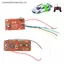 MỚI 1 Bộ Bảng Mạch 40M 4CH PCB Nhận Mô-đun Điều Khiển Cho Xe RC Phụ Kiện DIY RC Máy Bay Điều Khiển Từ Xa Đồ Chơi SKY