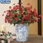 <cosyh>Faux Flower Bouquet Bendable Wire Stems Flexible Stem Wire Full Vibrant Blooms
