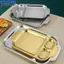<cosyh>Korean Barbecue Dish Easy To Clean Elegant Dining Accessory Food Separation