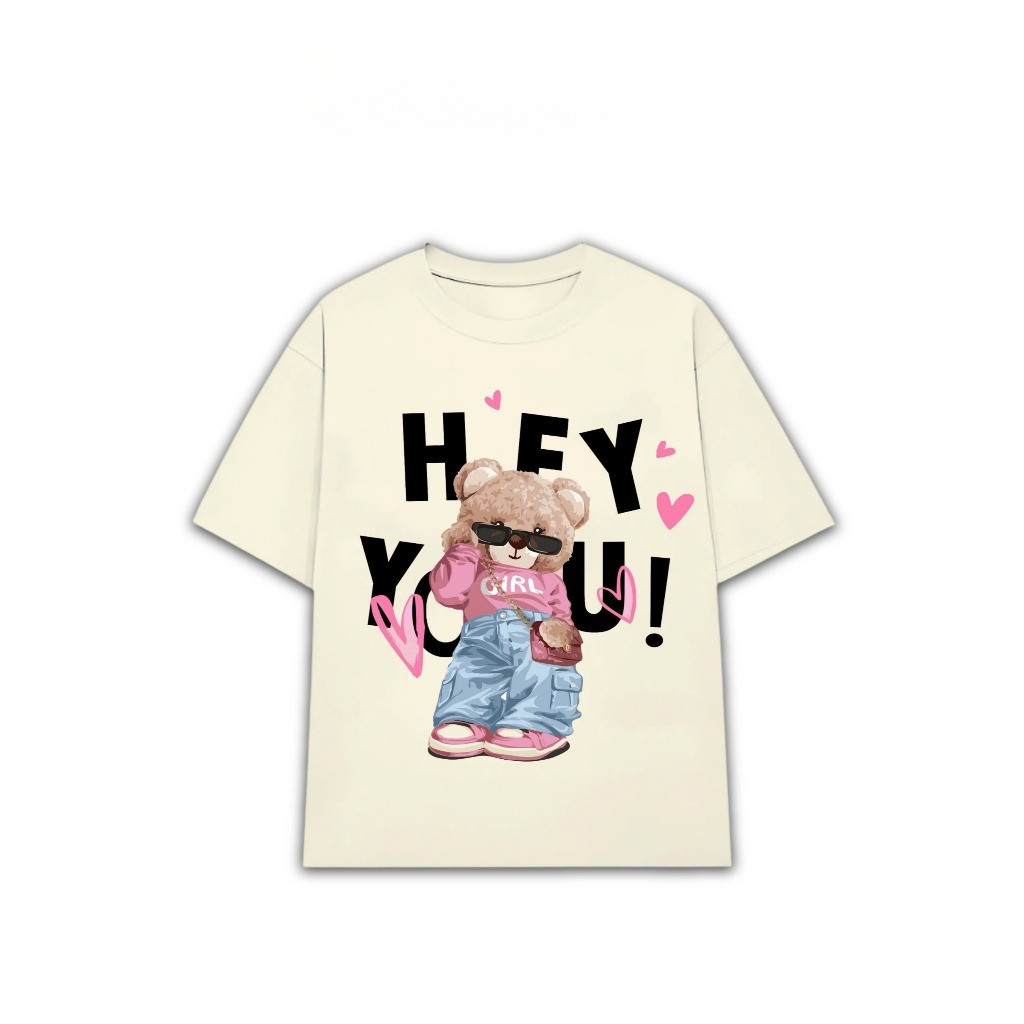 Áo Thun Nam Nữ cotton 100% mẫu HEY YOU Fullbox form UNISEX NĂNG ĐỘNG THOẢI MÁI