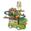 Trẻ em Điện Đa Năng Đường Sắt Kỹ Thuật Xe Vịt Nhỏ Leo Cầu Thang Bánh Xe Ferris Xe Cứu Hỏa Đồ Chơi Leo Núi Âm Thanh Ánh Sáng 26.5.22