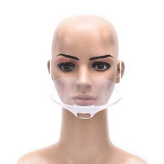E-WOITD Tái Sử Dụng Trong Suốt Chống Sương Mù Chống Nước Bọt Miệng Tấm Che Miệng Nhựa E-WOITD