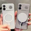 Dành Cho Redmi K90 Max Ốp Lưng Điện Thoại Từ Tính 5G Trong Suốt Mờ Trắng TPU Silicon Mềm Vỏ Cho Xiaomi Redmi K90Max Coque