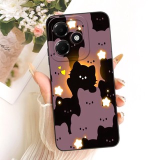 Dành Cho OPPO A6c 4G 2026 Vỏ CPH2895 Thiết Kế Mới Hoạt Hình Dễ Thương Thỏ Mèo Gấu Silicon Mềm Bảo Vệ Cho OPPOA6c A 6C Vỏ Điện Thoại