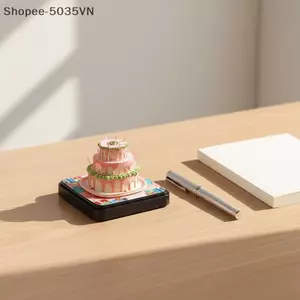 {AKIN} 2027 Lịch để bàn nghệ thuật với tính năng giấy 3D loại bỏ hoàn hảo cho không gian làm việc {a}