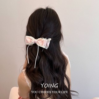 Yoing / Gentle Sweet Girl Bow Kẹp chuối lớn