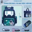 COMBO 3IN1 Balo cao cấp siêu nhẹ,chống gù,chống nước, dành cho bé trai,bé gái + túi học thêm + hộp bút - kimbunshop1616