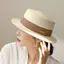 XOITU Giải Trí Flat Top Hat Dành Cho Nữ Thời Trang Nhật Bản Mũ Chống Nắng Đi Biển Mũ Chống Nắng VN