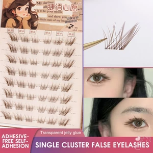 C Curl Press on Lash Clusters - Lông mi dày đặc được dán sẵn dành cho người mới bắt đầu