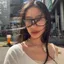 Phiên Bản Hàn Quốc gm Khung Đen Vuông Đồng Bằng Kính Mặt Khung Lớn Vuông Mặt Tròn Mỏng Hơn Nhìn Nữ Phù Hợp Với Đơn Thuốc Cao Cấp Cảm Giác Đồng Bằng Kính