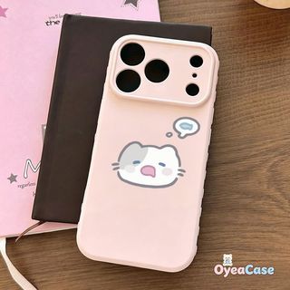 Ốp lưng viền trái tim hình mèo & cá hoạt hình dễ thương cho Redmi Note 15 14 13 Pro Plus 12 11 11T 11S Turbo 5 Max 5G 4G Vỏ động vật Sweet CandyColor Vỏ mềm chống sốc