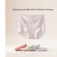 Quần lót nữ Cotton nguyên chất cạp cao, đau bụng, đơn giản, thoáng khí
