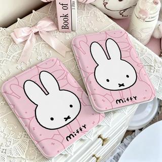 Gương gấp thỏ Miffy hồng dễ thương, gương trang điểm bỏ túi