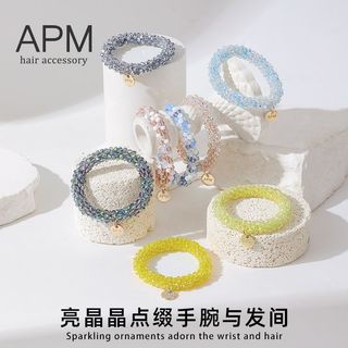 Dây buộc tóc đàn hồi cao cấp APM kiểu Pháp ngọt ngào thời trang 0527