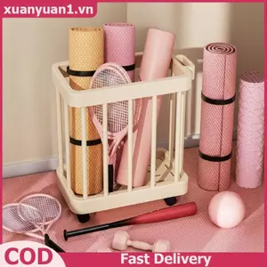 XUAN Thùng đựng đồ hạng nặng có bánh xe Sử dụng tại nhà đa năng cho thiết bị tập thể dục VN
